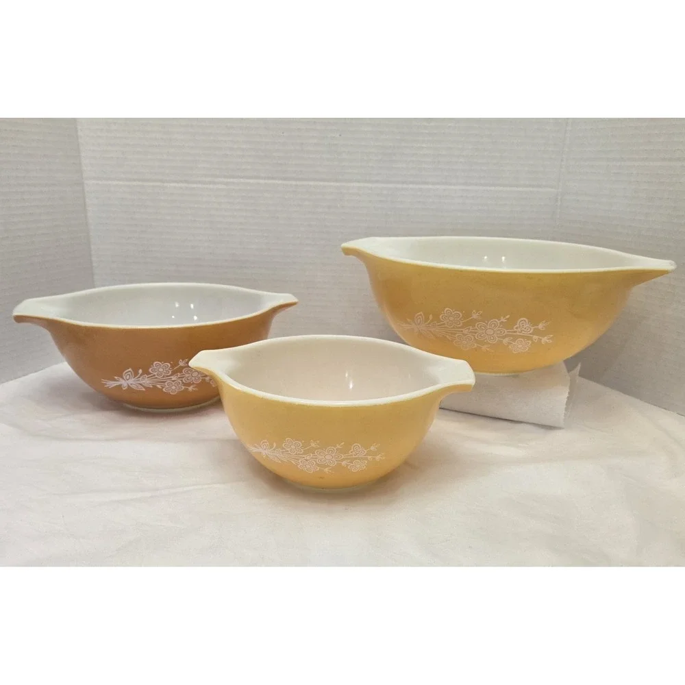Pyrex butterfly gold